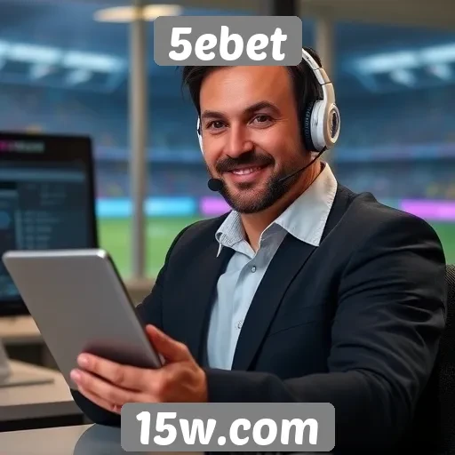 Suporte ao cliente no 5ebet