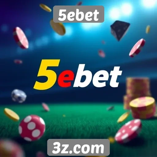5ebet amplia catálogo de jogos de cassino online